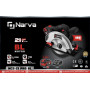 Аккумуляторная дисковая пила Narva NCS-21 PRO BL (2 АКБ и ЗУ)
