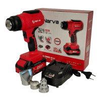 Аккумуляторный фен промышленный Narva NH-21/550-2 LI