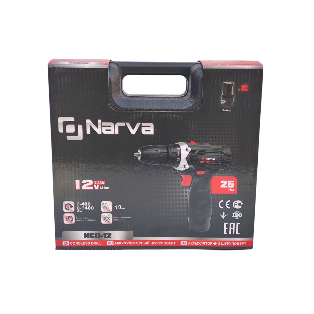 Шуруповерт акумуляторний Narva NCD-12