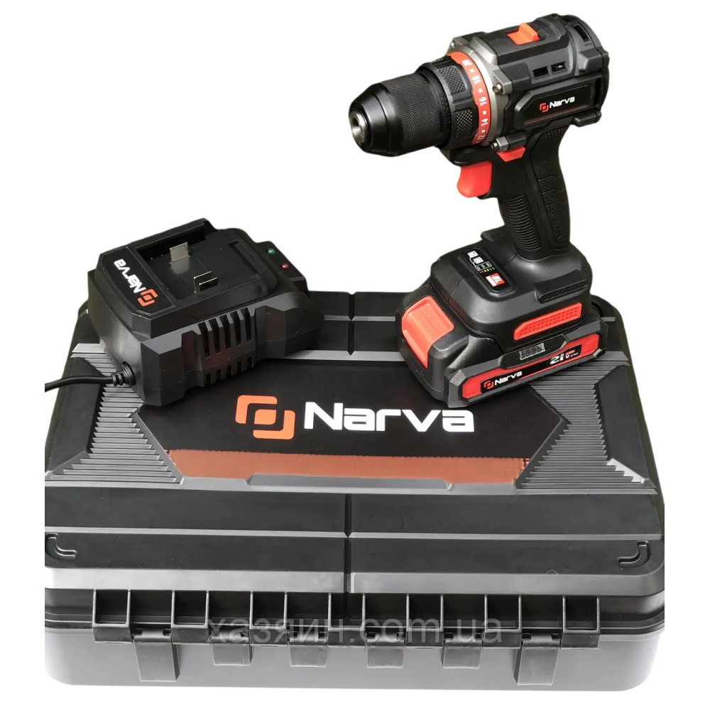 Аккумуляторный шуруповерт Narva NCD-21 PRO BL (бесщеточный)