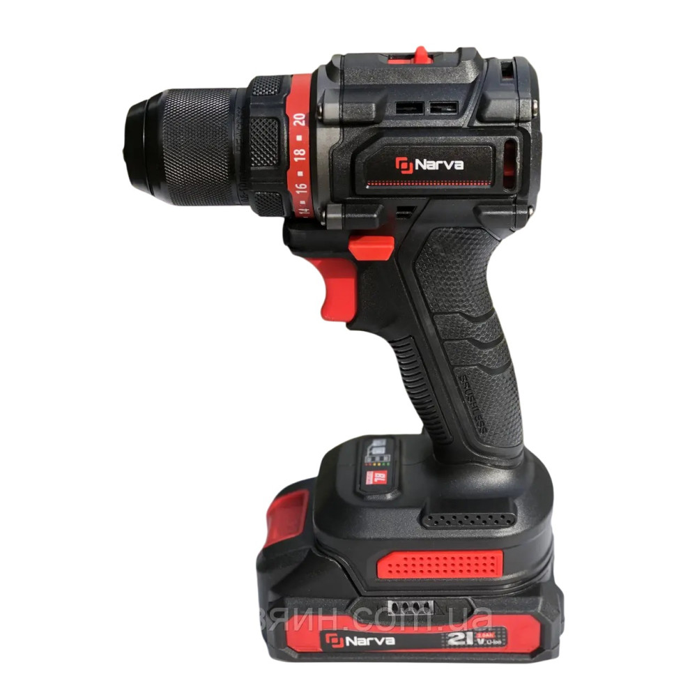 Аккумуляторный шуруповерт Narva NCD-21 PRO BL (бесщеточный)