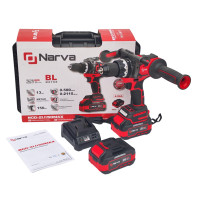 Аккумуляторный шуруповерт NARVA NCD-21/150MAX ударный