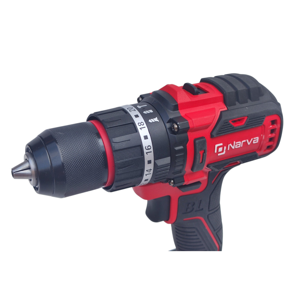 Аккумуляторный шуруповерт Narva NCD-21T/100 PRO BL ударный