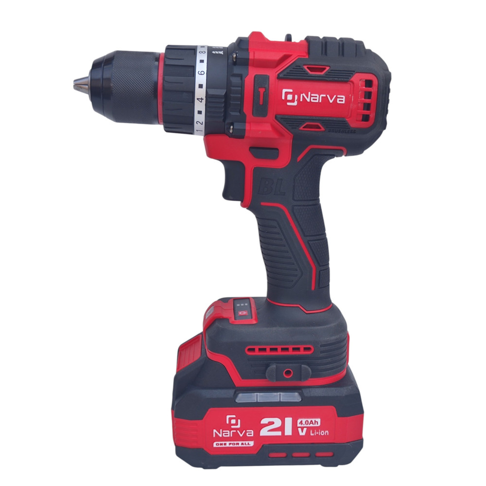 Аккумуляторный шуруповерт Narva NCD-21T/100 PRO BL ударный