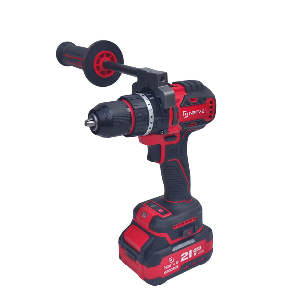 Аккумуляторный шуруповерт Narva NCD-21T/100 PRO BL ударный