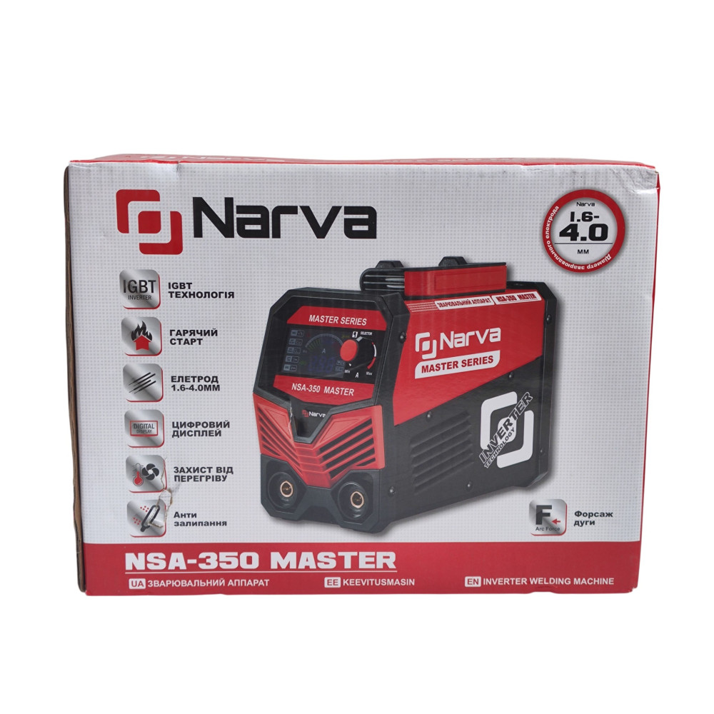 Зварювальний інвертор Narva NSA-350 MASTER