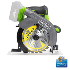 Акумуляторна дискова пилка Procraft PCA36 (без АКБ та ЗУ)