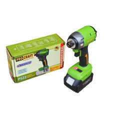 Акумуляторний гвинтоверт Procraft PS22 (Без АКБ та ЗП)