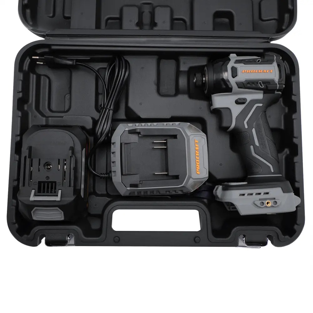 Акумуляторний гвинтоверт Procraft Industrial ID20A (1 АКБ та ЗП)