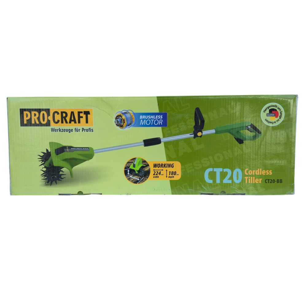 Акумуляторний культиватор Procraft CT20 (без АКБ)