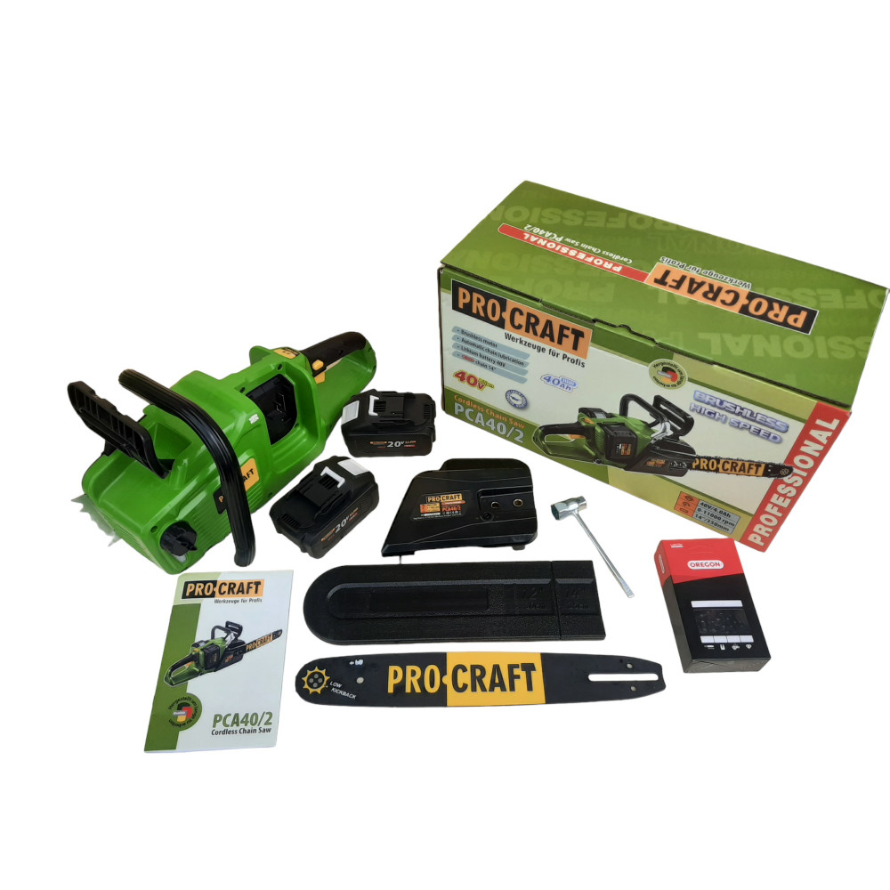 Акумуляторна пилка Procraft PCA40/2 (Без АКБ и ЗП)