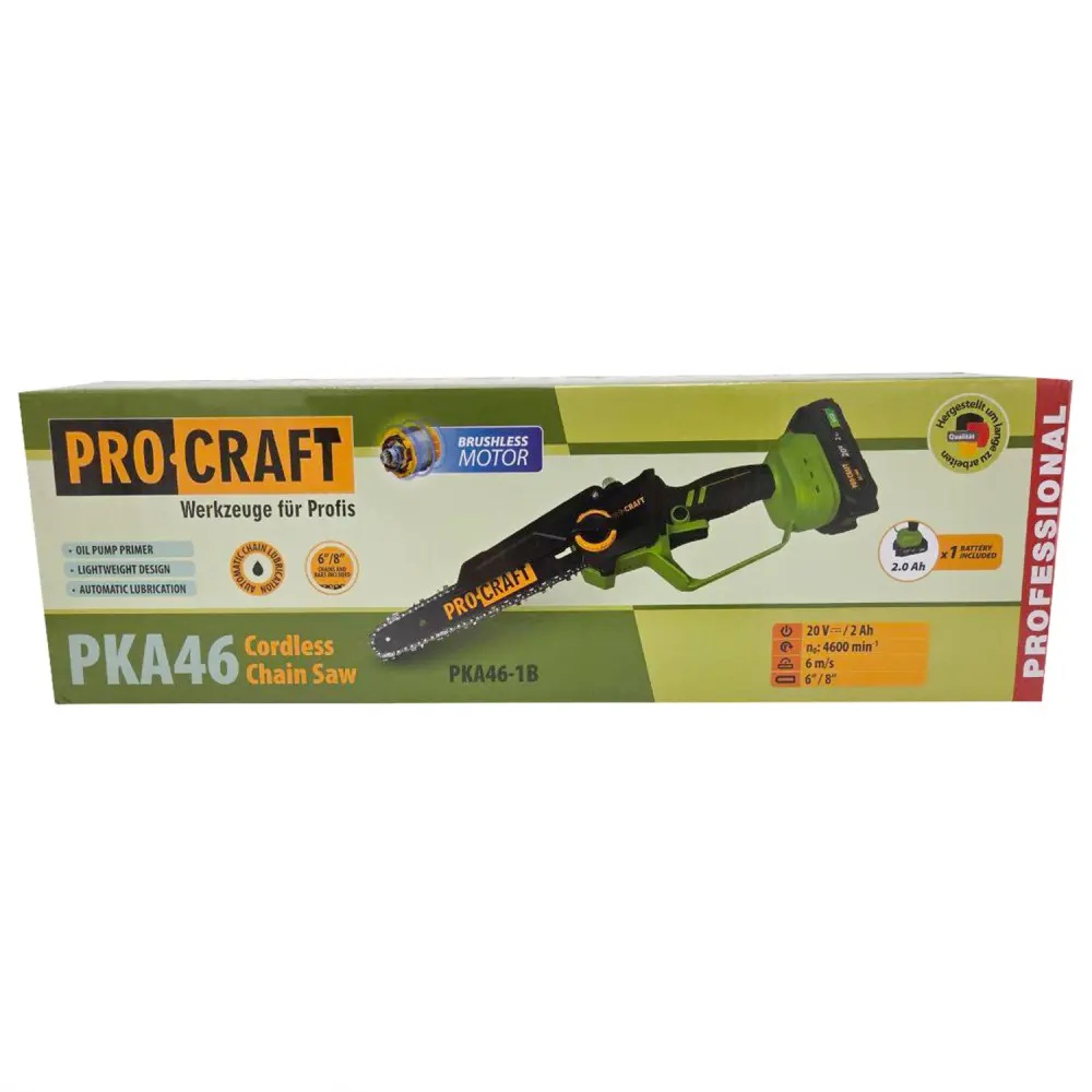 Аккумуляторная мини пила Procraft PKA46 (1 АКБ и ЗУ)