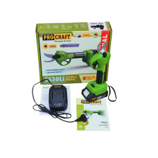 Акумуляторний секатор Procraft ES30Li (1 АКБ і ЗП)