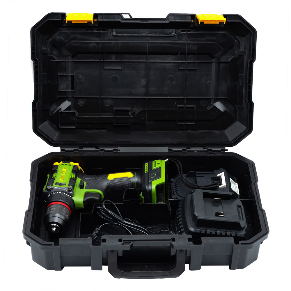 Шуруповерт аккумуляторный Procraft PA18LiPro (1 акб)