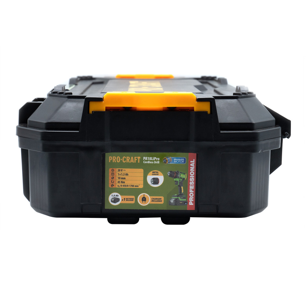Шуруповерт аккумуляторный Procraft PA18LiPro (1 акб)