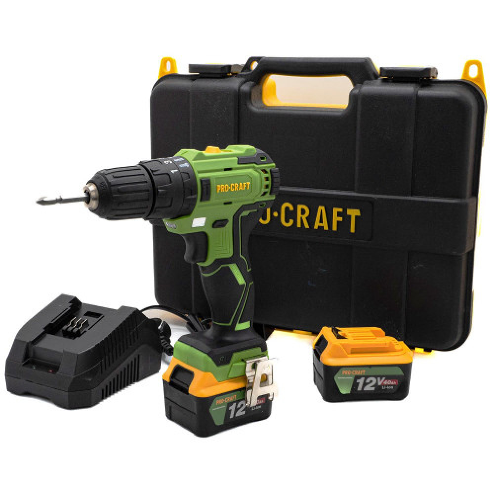 Шуруповерт аккумуляторный Procraft PI-18BL