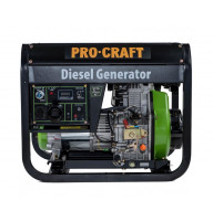 Генератор дизельний Procraft DP55 5.0кВт однофазний