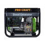 Генератор дизельний Procraft DP55 5.0кВт однофазний