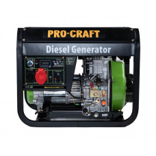 Генератор дизельний Procraft DP65/3 6.5кВт 3-фазний