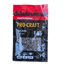 Ланцюг для ланцюгової пилки Procraft L.1/4.28 Universal 1/4" крок 28 ланок.