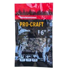 Ланцюг для ланцюгової пилки Procraft L.1/4.37 Universal 1/4" крок 37 ланок.