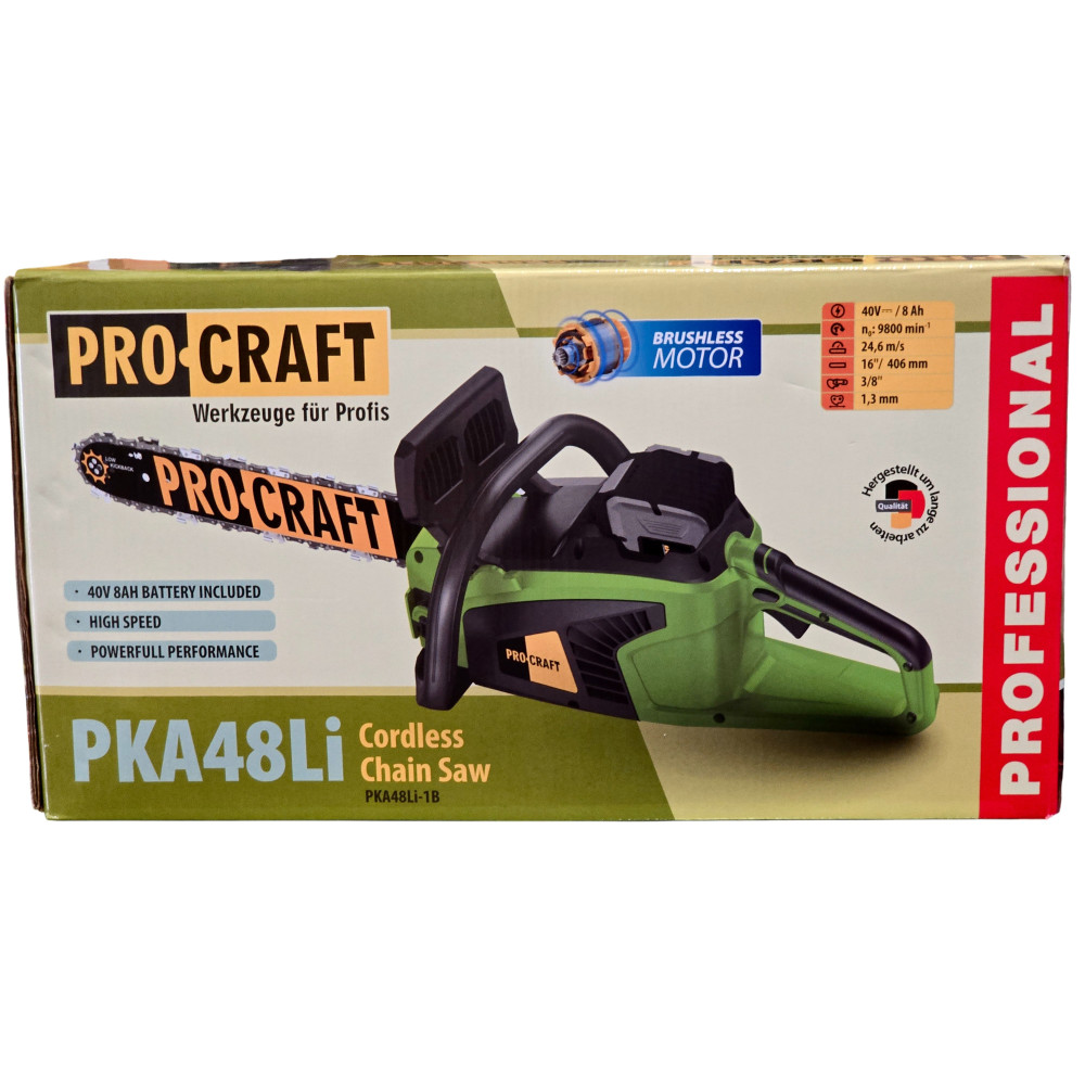 Акумуляторна пилка Procraft PKA48Li (1АКБ та ЗП)