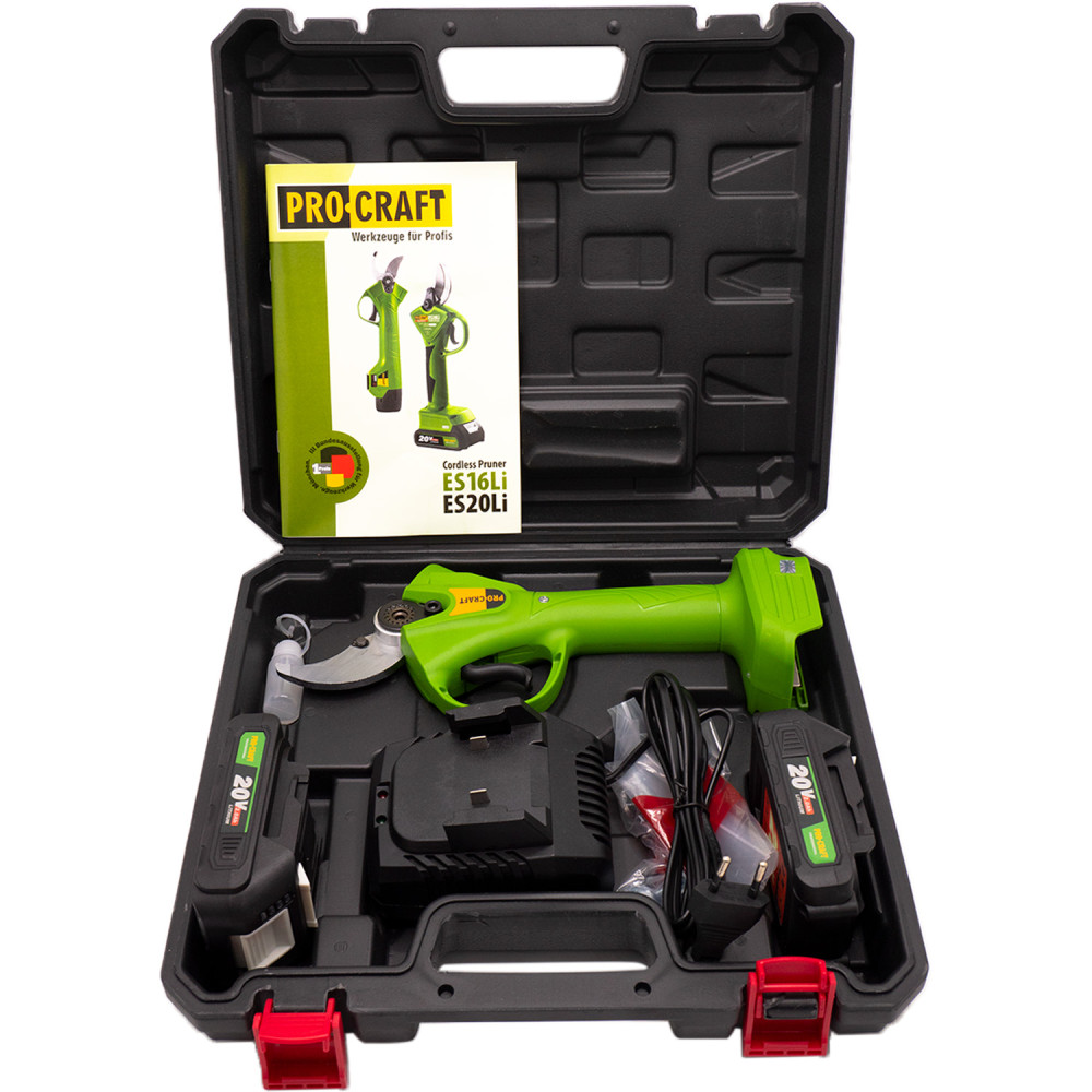 Аккумуляторный секатор Procraft ES20Li