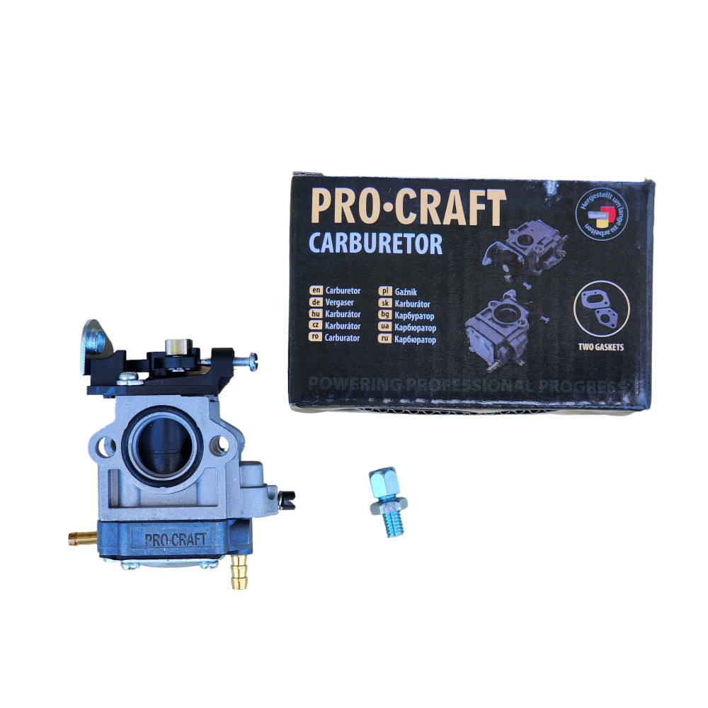 Карбюратор Procraft 1E40F/44F отверствие 15мм, без праймера