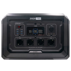 Зарядна станція PROFI-TEC PPS2500 LiFePO4 (2500Вт, батарея 2048Вт⋅г)