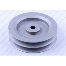 Шків ременя редуктора ведений 2 струмки-170F