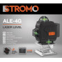 Лазерный уровень Stromo ALE-4G (16 линий, пульт, кейс)