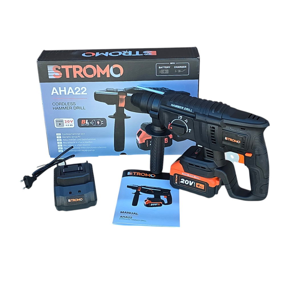 Акумуляторний перфоратор Stromo AHA22 (без АКБ і ЗП)