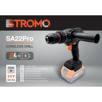 Шуруповерт аккумуляторный Stromo SA22Pro (без АКБ и ЗУ)