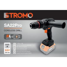 Шуруповерт аккумуляторный Stromo SA22Pro (без АКБ и ЗУ)