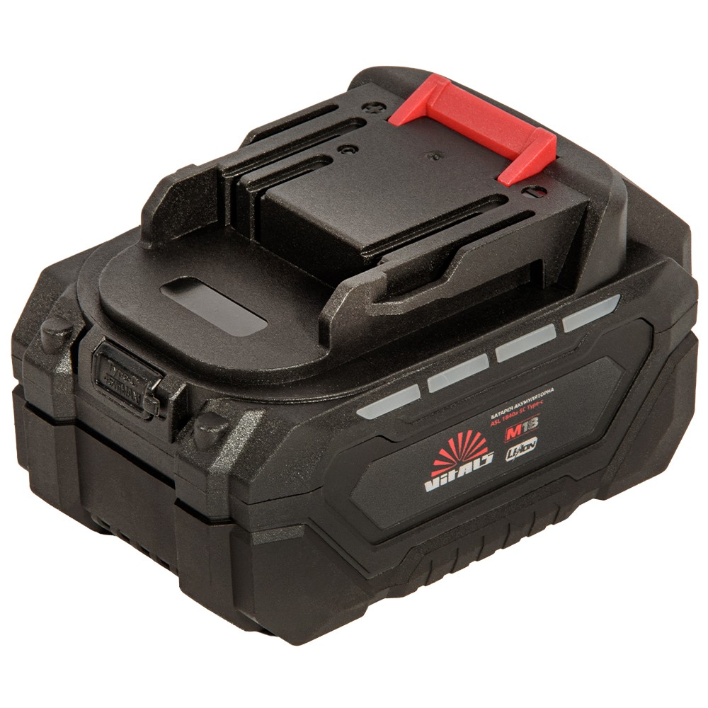 Акумуляторна батарея Vitals M18 ASL 1840a 5С Type-c