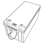 Батарея аккумуляторная Vitals ALFP24100abd