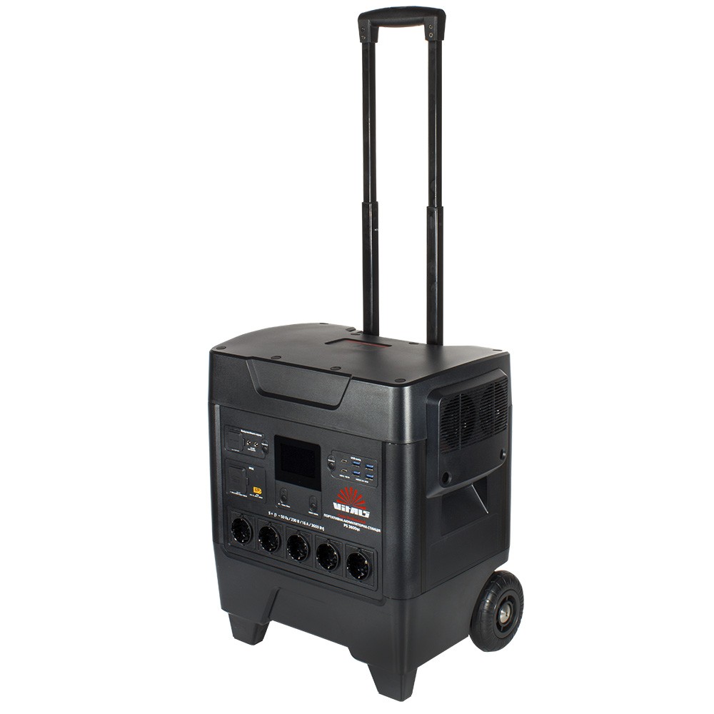 Портативна зарядна станція Vitals Professional PS 3600qc