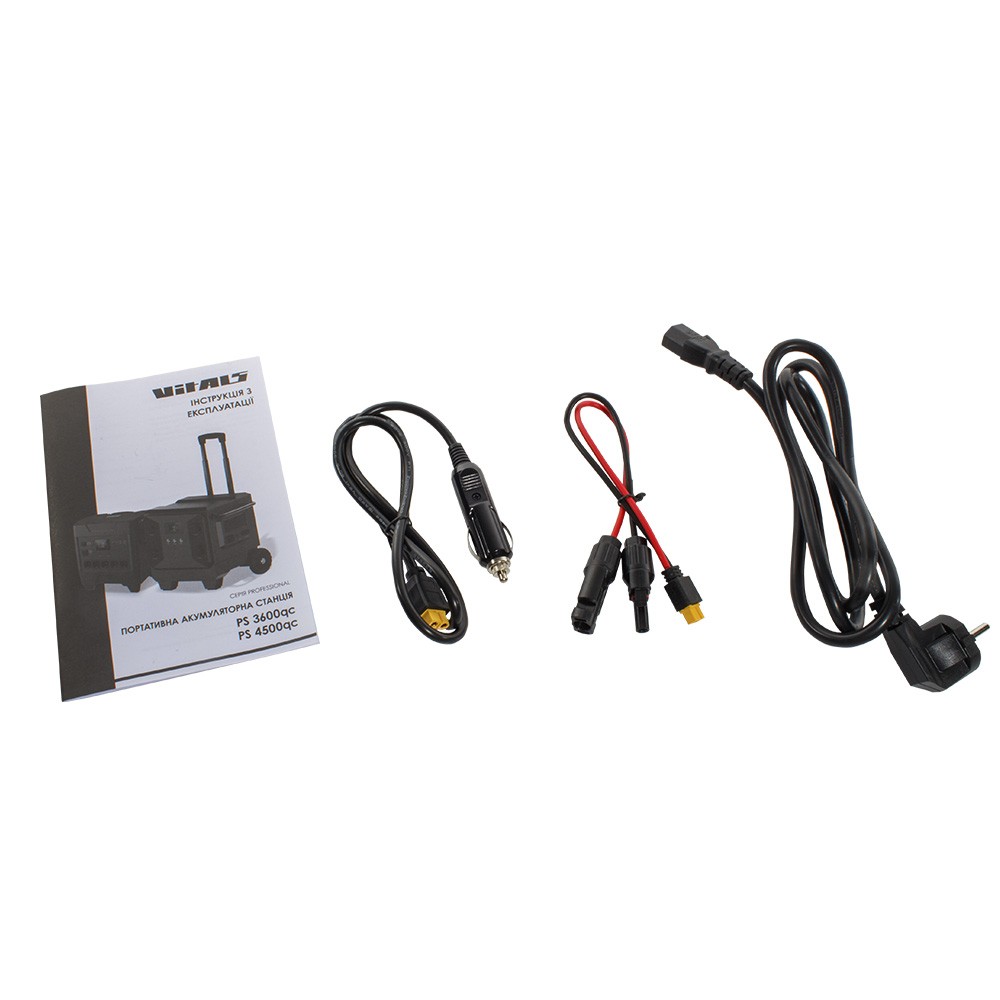 Портативна зарядна станція Vitals Professional PS 3600qc