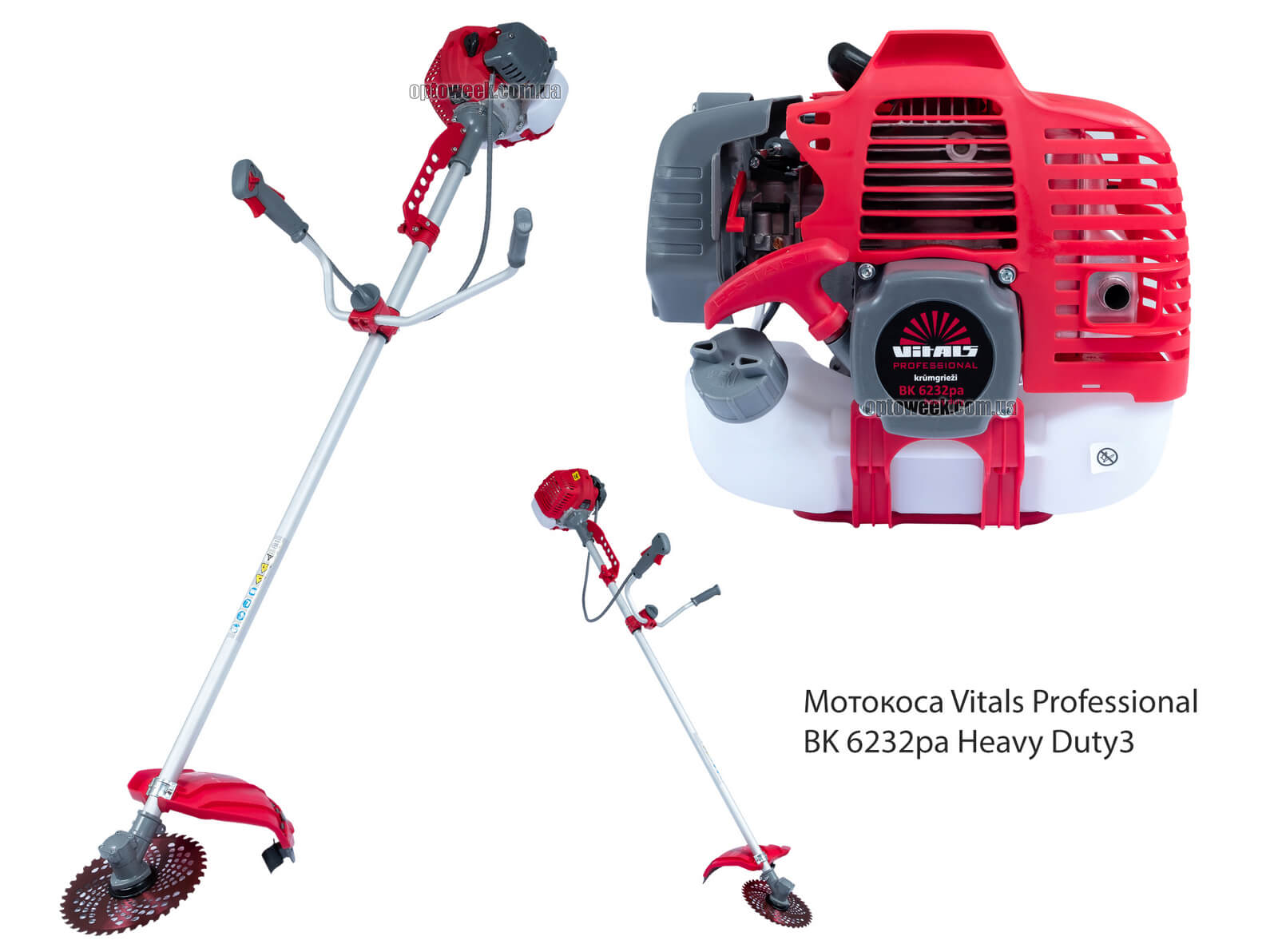 Профессиональная мотокоса Vitals bk 6232pa heavy duty vitals professional bk 6232pa heavy duty