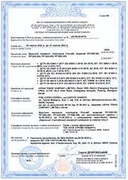 Верстати пиляльні, плиткорізи - сертифікат відповідності