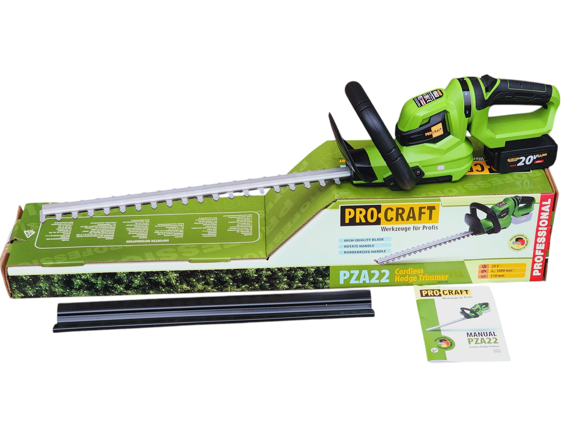 Аккумуляторный кусторез Procraft PZA22 (без АКБ и ЗУ) купить в